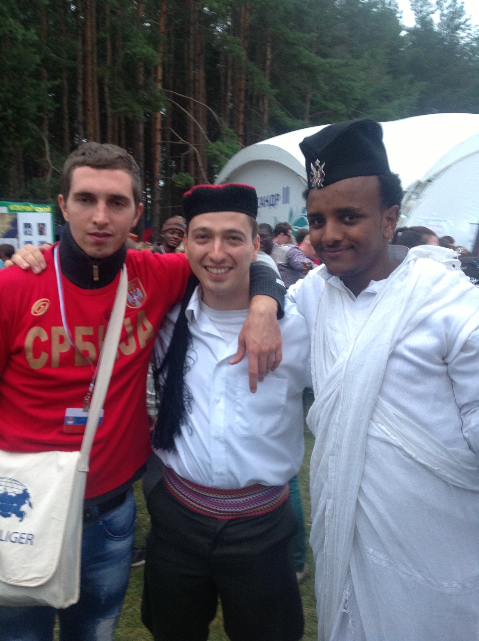 and here are my Russian Friends! Preivet comrades..