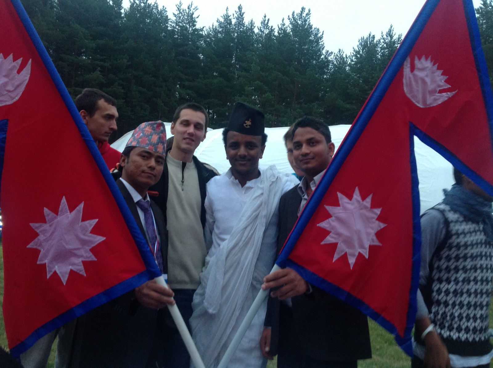 Nepalese People! Bringing the variety of the colour